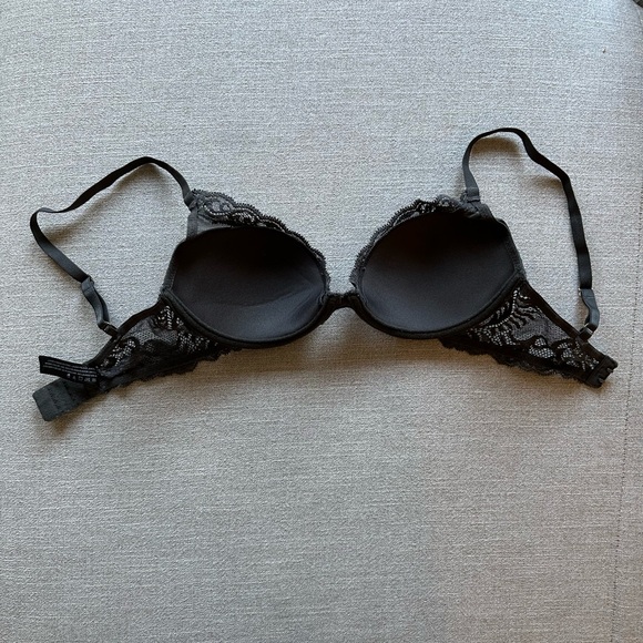 Natori Feathers Underwire Contour Bra Dark Grey - Picture 3 of 4
